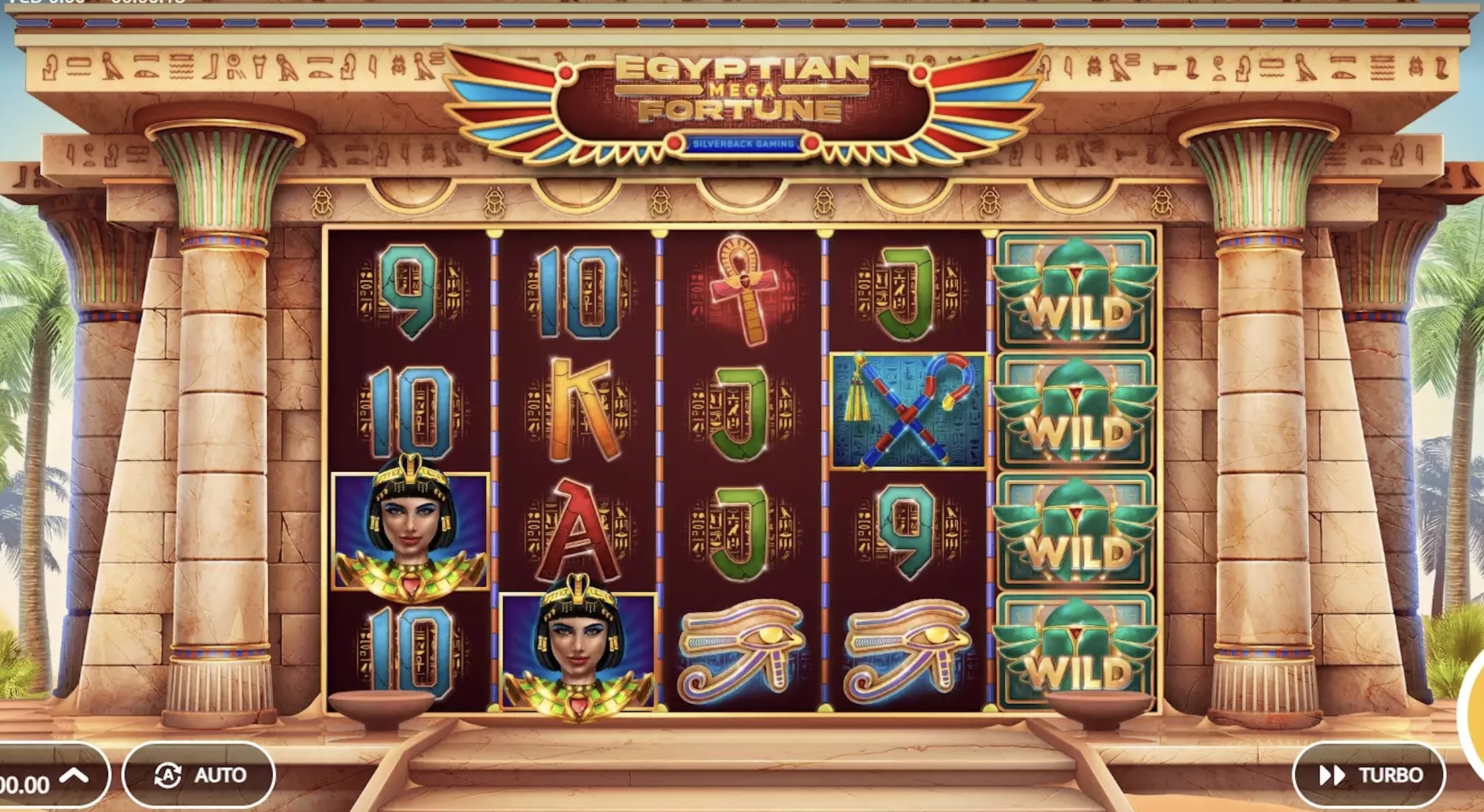    Egyptian Mega Fortune  Silverback Gaming    